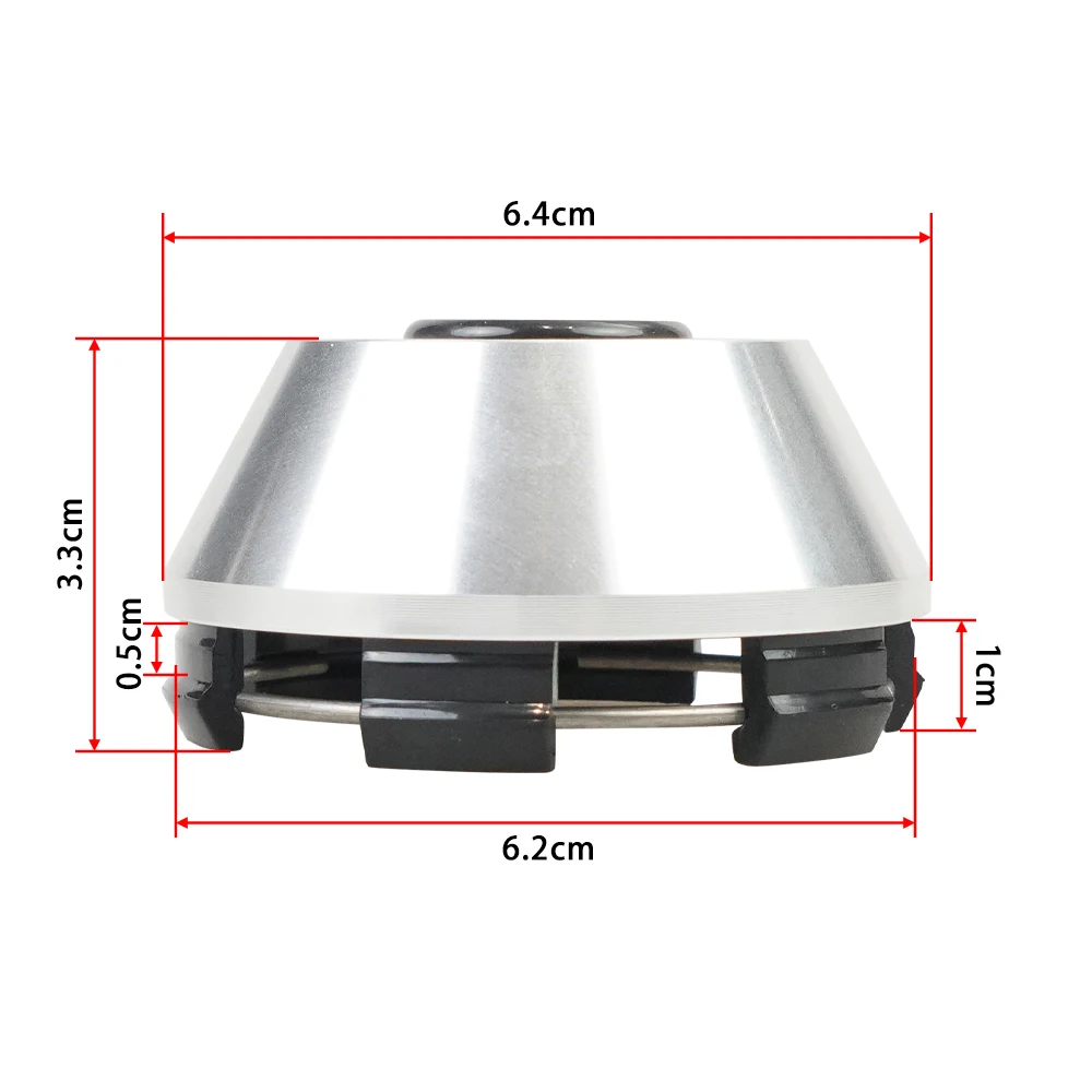 61mm Wheel Center Cap Car Racing B-Type Wheel Hub Center Caps for CE28(14
