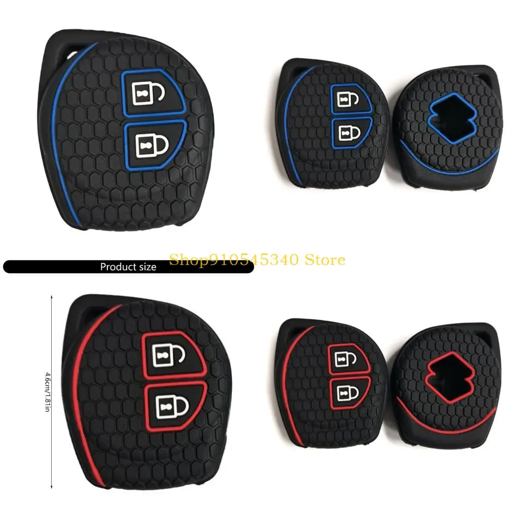 

U2ja Силиконовый автомобиль Ключевой корпус защищает крышку автоматической дистанционной ключ для корпуса мягкий силиконовый