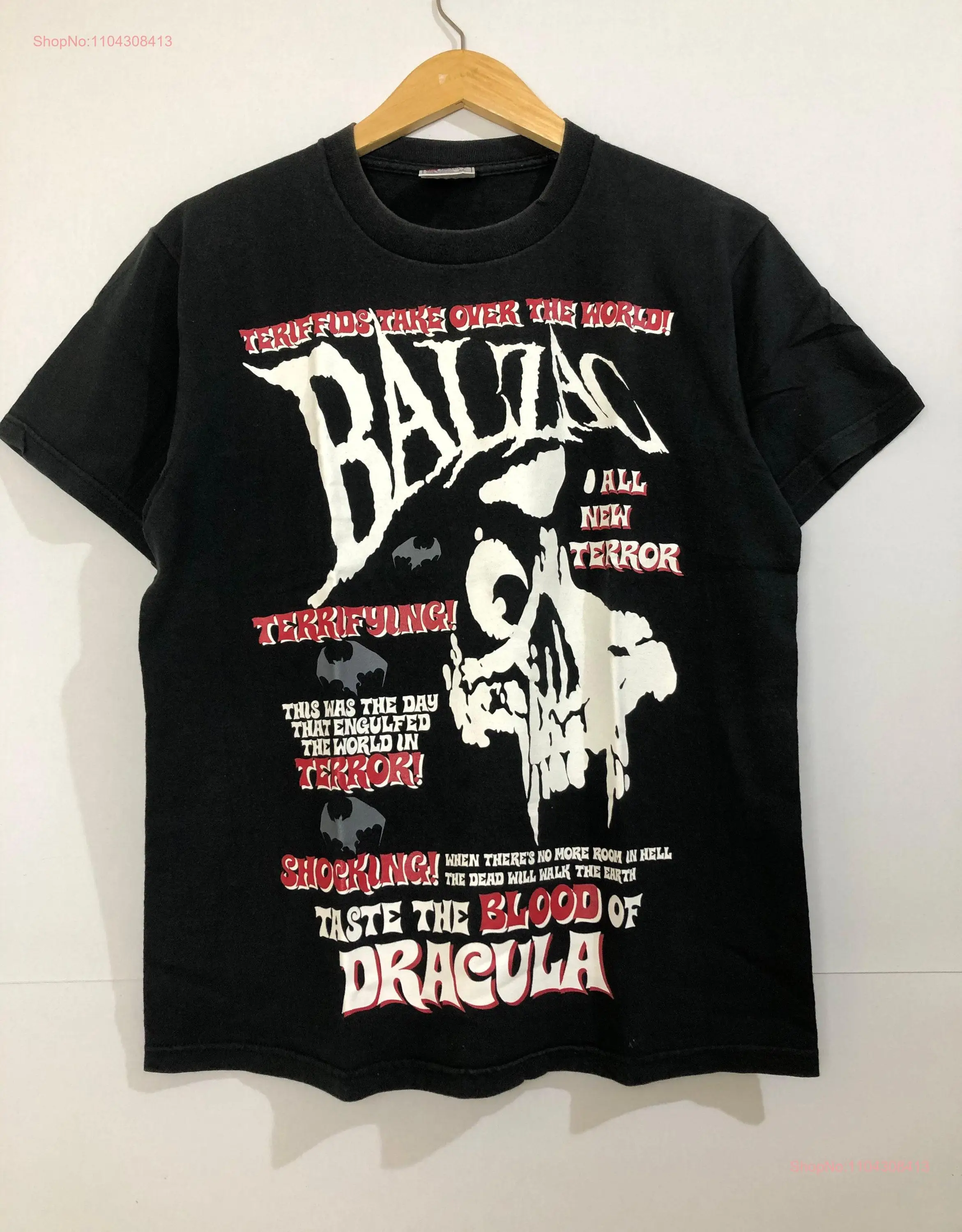 Vintage Balzac T Shirt long or short sleeves