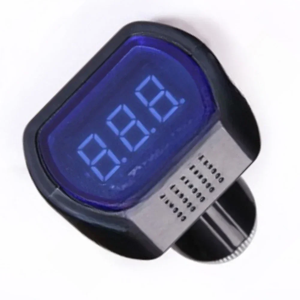 

Digital display voltmeter for vehicle DC 12V24V with LED high brightness for automotive battery voltage measurement