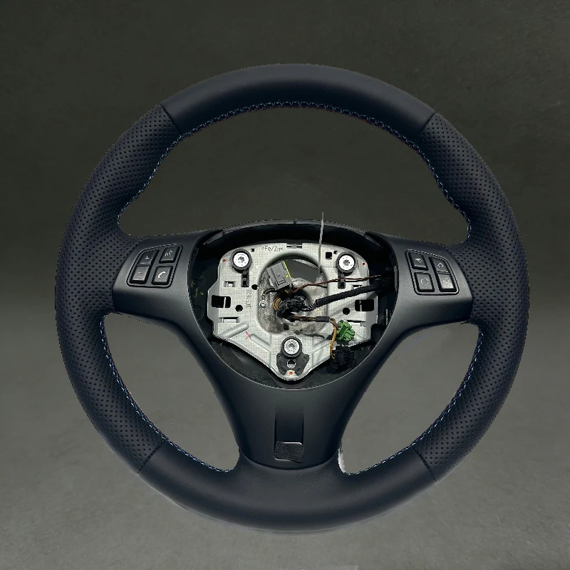 

Full Nappa Leather Steering Wheel for BMW E92 E93 E90 E91 E46 E84 High Quality Wheel Parts for E92 Customizable Drop Shipping