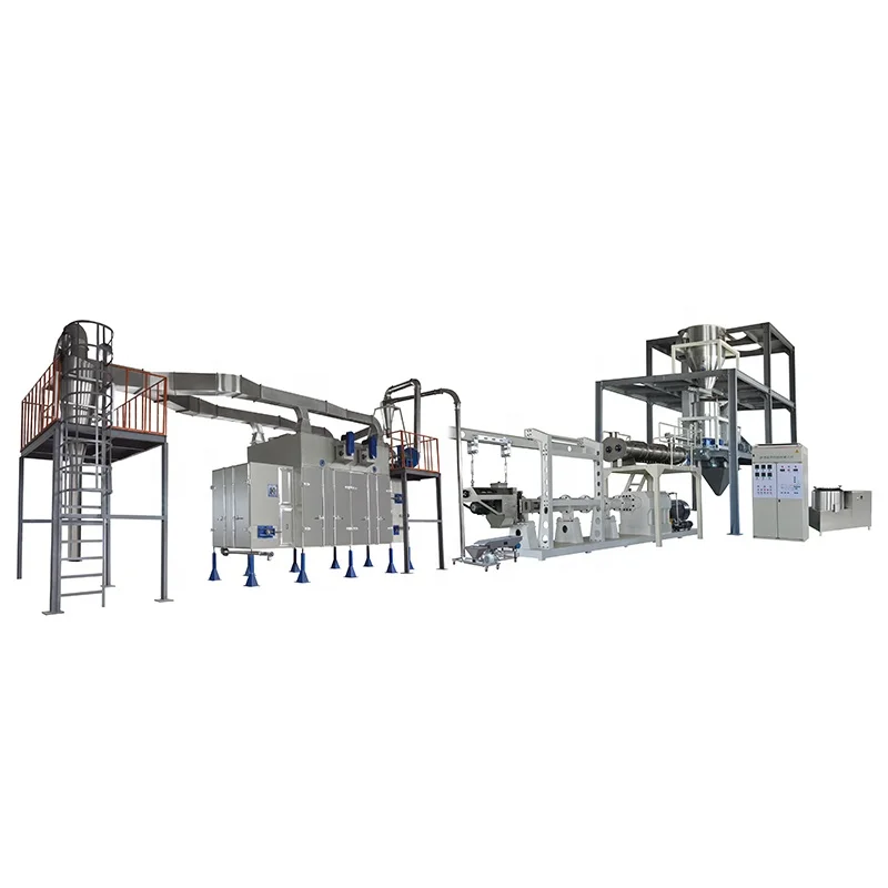 Afbeelding 6: 2 ton/uur drijvende visvoer productiemachines en -apparatuur, drijvende visvoer pelletmachine extruder
