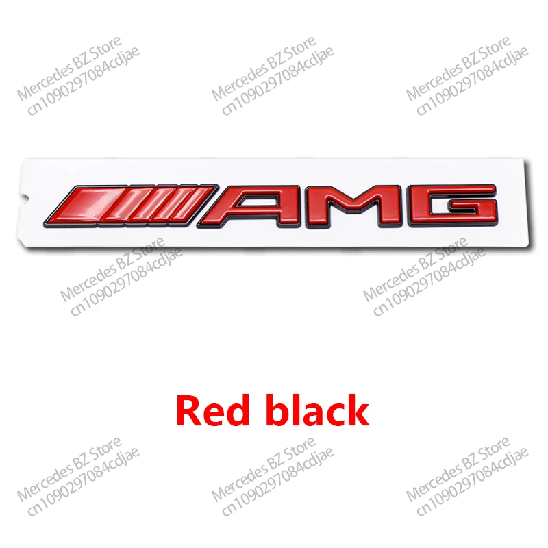 ABS Car Rear Trunk Emblem Sticker Accessories for Mercedes Benz AMG GLK GLA ML CLS CLA W203 W124 W204 W221 W220 W205 W212 W177