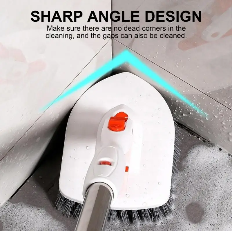 U0de Эффективный чистящий скруббер для ванной комнаты, подходящий для тщательной очистки