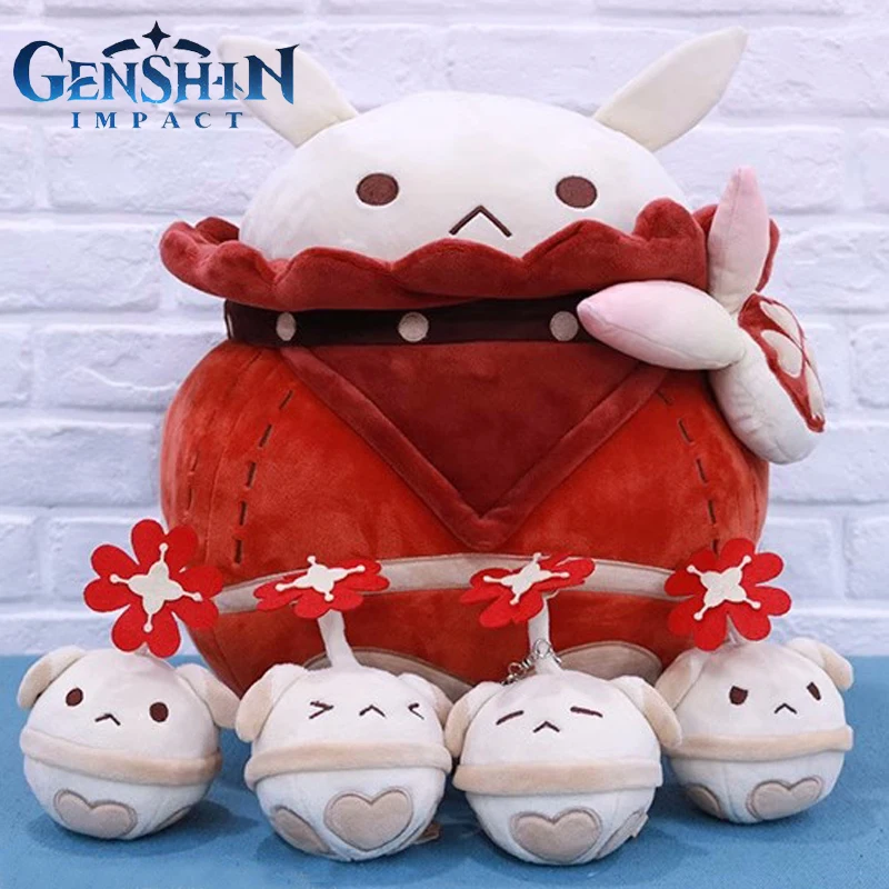 

Original Genshin Impact Klee Cosplay Doll Bomb Jumpy Dumpy Stuffed Plush Pillow Cotton Ball Pendant Kids Birthday Gift Plushie