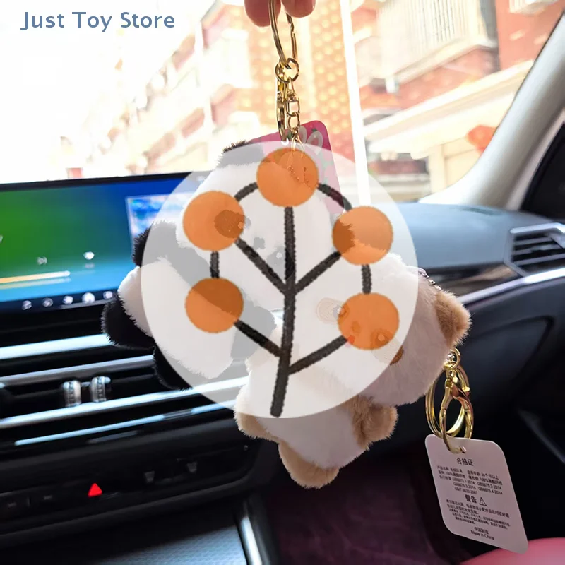 

[JT]1Pc Magnetic Panda Plush Keychain Cute Animal Attraction Pair Pendant for Backpack Bag Hanging Decoration