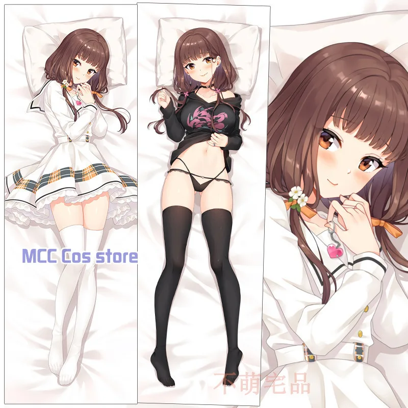 Anime Kaguya-Sama: Love Is War Iino Miko Sexy Dakimakura Hing Body Pillow Case Cushion Cover Otaku Bedding BMZP