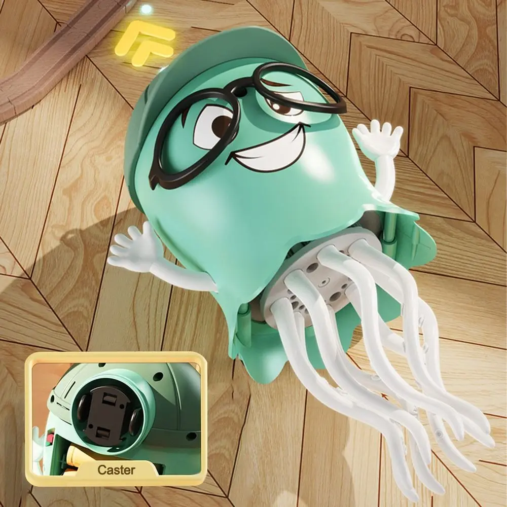 ليد ضوء الرقص لعبة الأخطبوط ثمانية مخلب التواء الزحف الرقص LED لعبة الرقص تجنب العوائق التلقائي #1