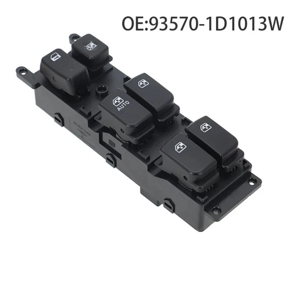 

Car Power Window Repair Master Window Switch Power Window Switch Switch Black Front Left Position Plastic Material