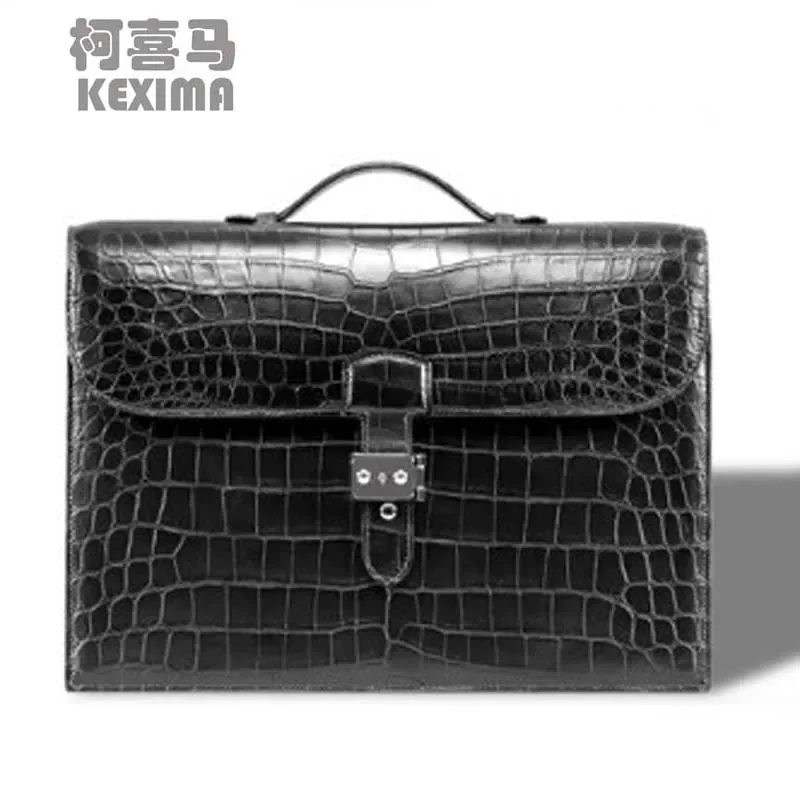 Cestbeau  lock buckle man briefcase whole skin men  bag male bag business