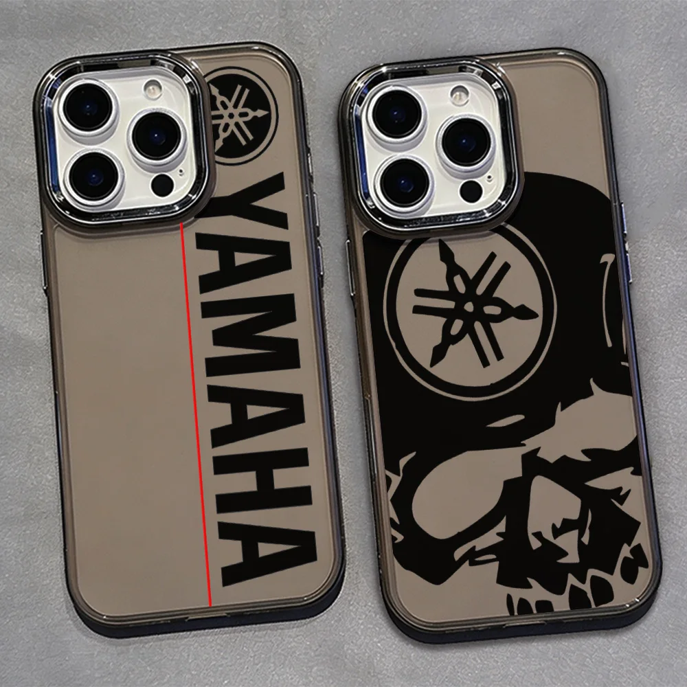 Coole Hot Y-YamAhas Handyhülle für iPhone 17 16e 16 15 14 13 12 11 Mini Pro Max X XR XSMAX 8 7 Air Plus Transparente Weiche Hülle