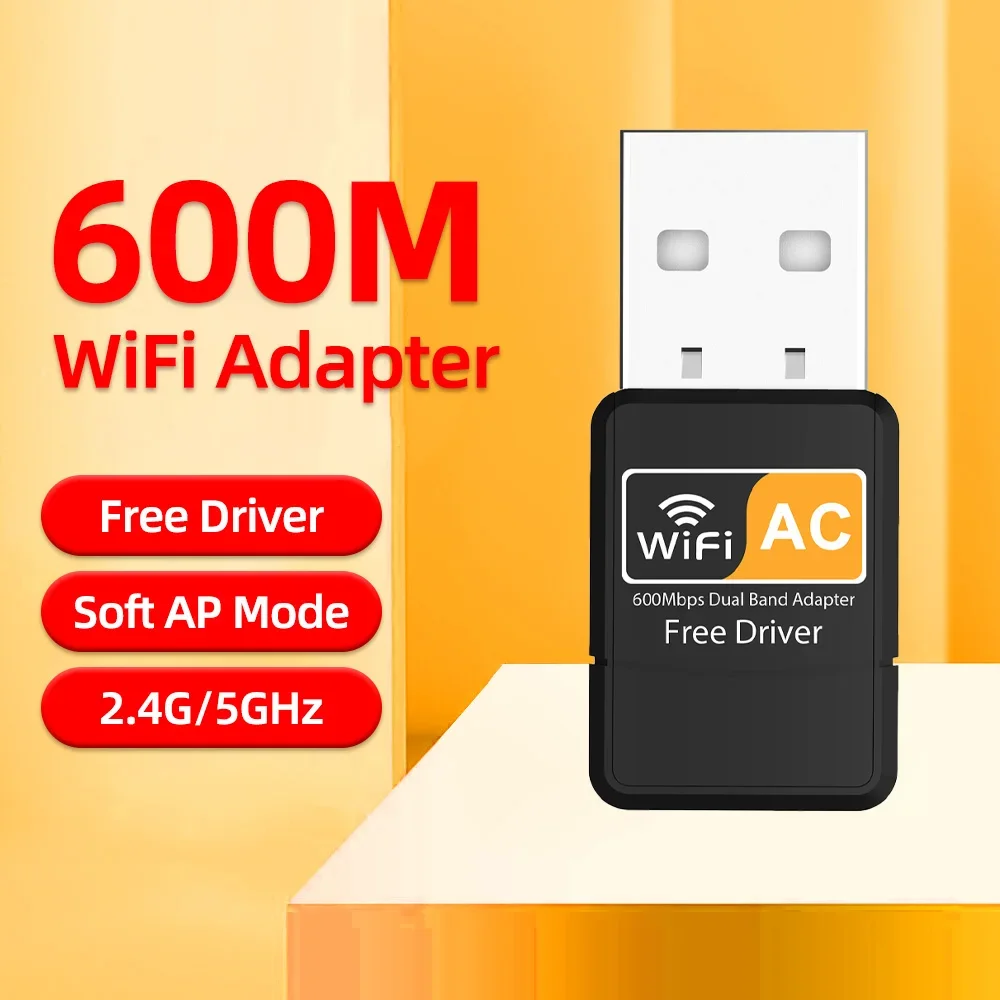 

USB Wi-Fi адаптер для настольного компьютера, беспроводная сеть PIX-LINK на Мбит/с для ПК, Wi-Fi адаптер с поддержкой Windows