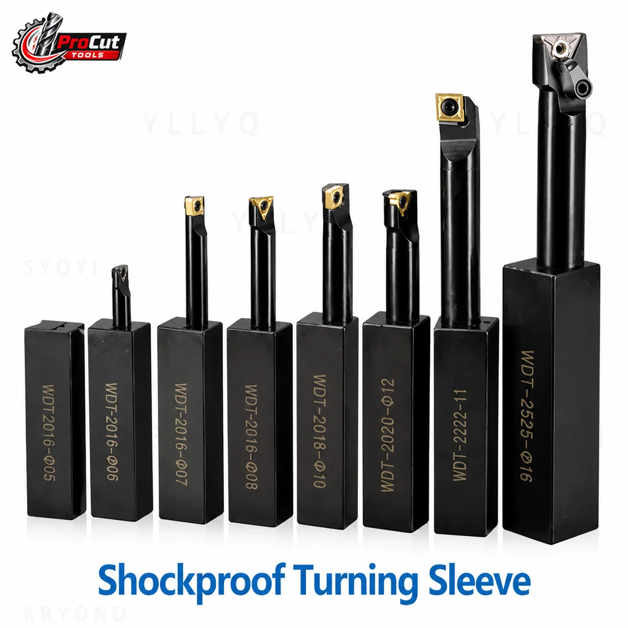 WTD2016-80 WTD2020-80 WTD2525-80 WTD1616 Shockproof Turning Sleeve CNC Lathe Quick Change Tool Post Cutting Tool Holder