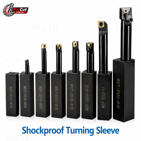 WTD2016-80 WTD2020-80 WTD2525-80 WTD1616 Shockproof Turning Sleeve CNC Lathe Quick Change Tool Post Cutting Tool Holder