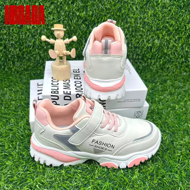 

Girls Mesh Athletic Shoes Breathable Lightweight All Season Sports Sneakers for Kids Non-Slip Outdoor Play Running Tennis Shoes