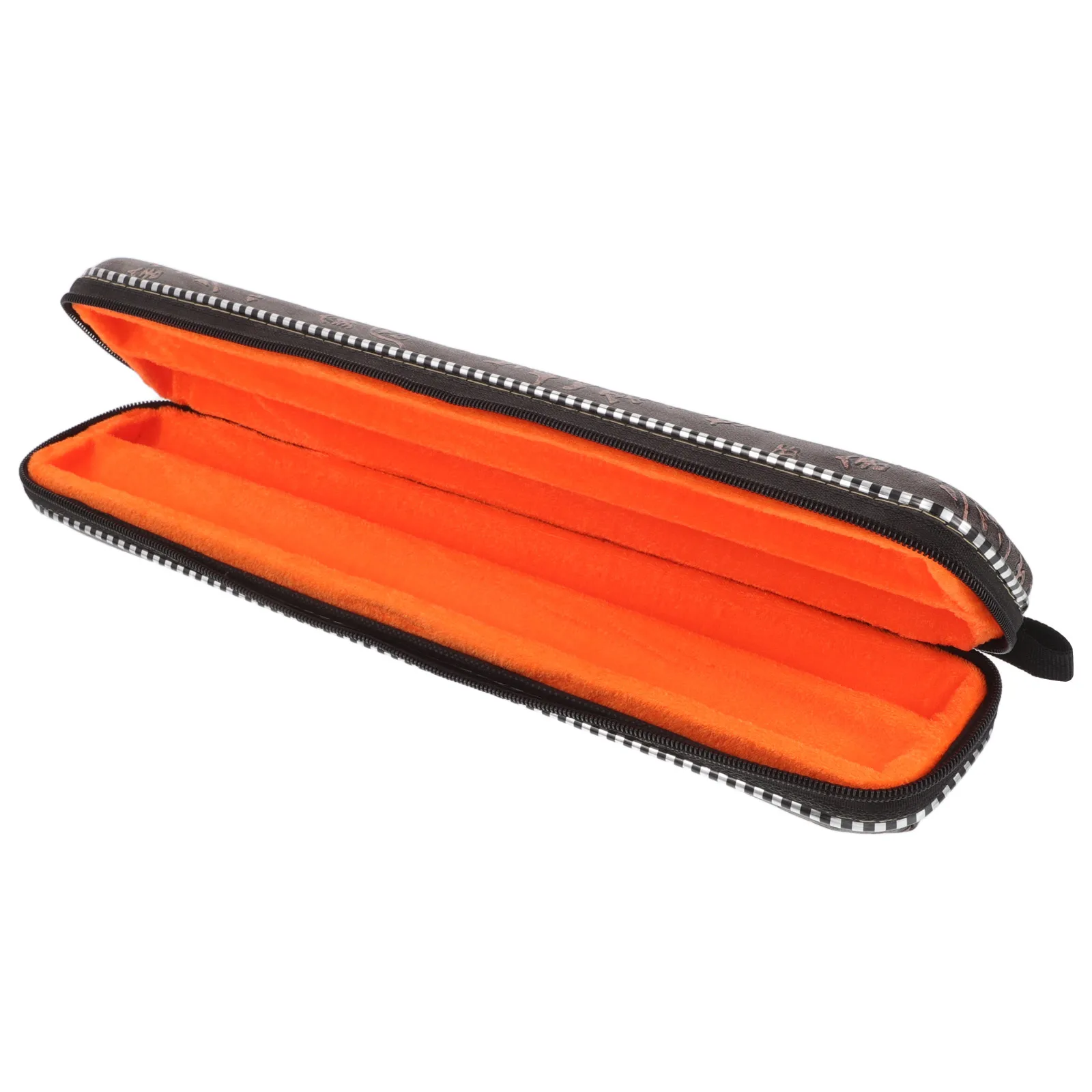 

Flute Storage Case Bamboo Flute Waterproof Large Capacity Organizer Portable Instrument Carrying Bag for Musicians