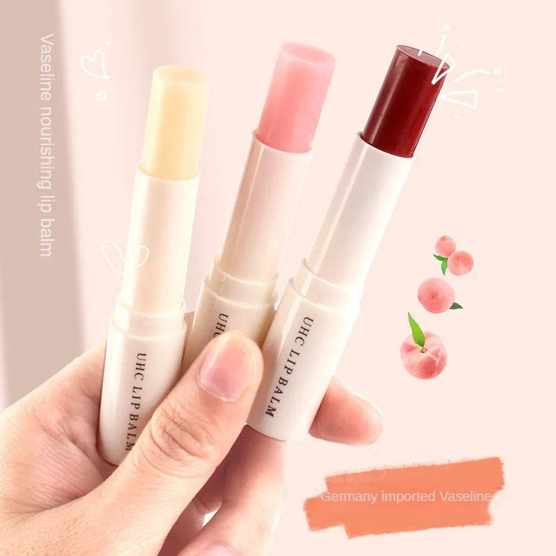 เปลี่ยนสีลิปสติกสีส้ม Waterproof Moisturizer Lip Balm Long Lasting Nourish Protect Lips Care แต่งหน้าเครื่องสําอาง