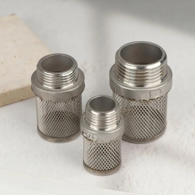 [MA]Garden Irrigation Pump Hose Filter Water Cleaning Mesh 304 Stainless Steel Mesh Filter Metal Filter[MA]