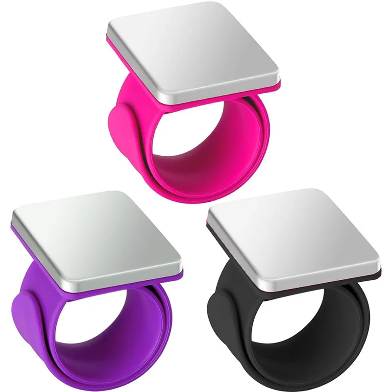 Magnetic Wristband Hair Clip Holder Silicone Hair Pin Wrist Band for Hairdresser Stylist Salon Tool