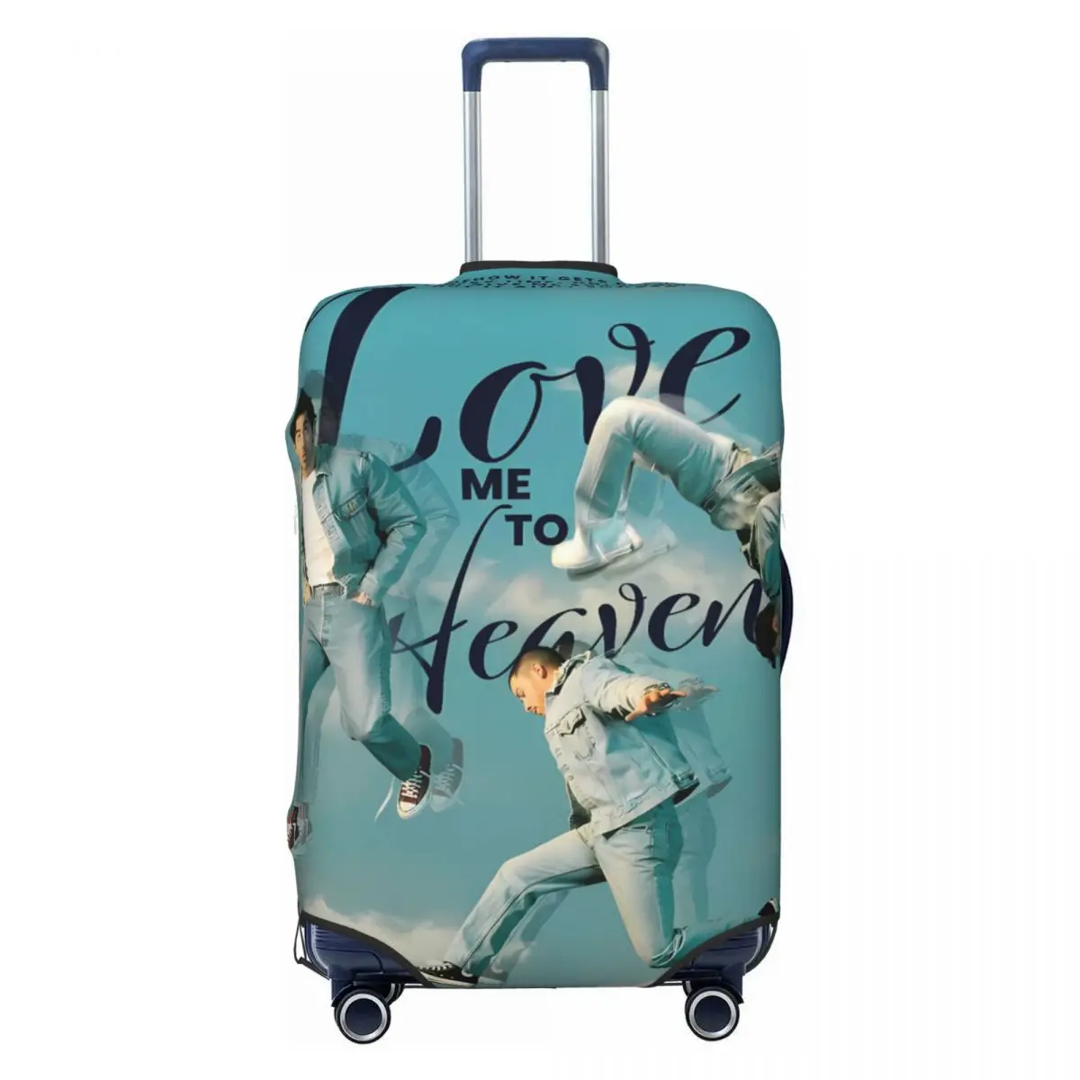 Jonas Bros 20th Anniversary Tour Funda para maleta Divertido Protector de viaje Accesorios para equipaje Vacaciones