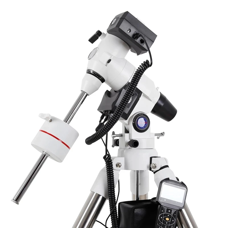 Maxvision Professional Bresser EXOS-2/HEQ5 Pro Go-To Equatorial Mount Base With 2 Inch Steel Tripod And Polar Scope Up To 13 kg