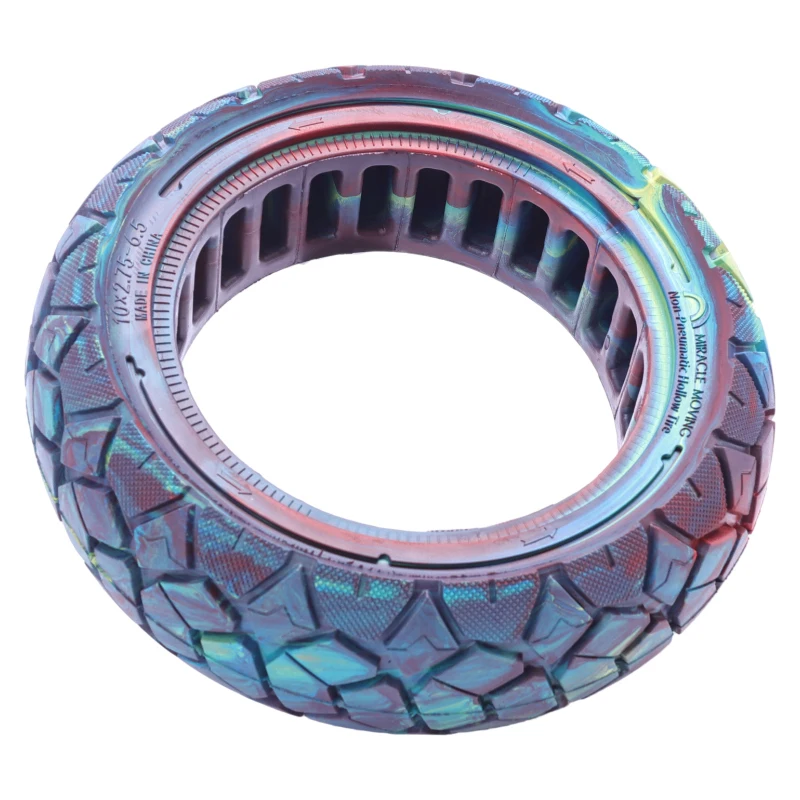 10x2.75-6.5 Tire 10 Inch Off-road Solid Tyre for Kugoo G-Booster G2 Pro Electric Scooter Non-Pneumatic Honeycomb Tyres