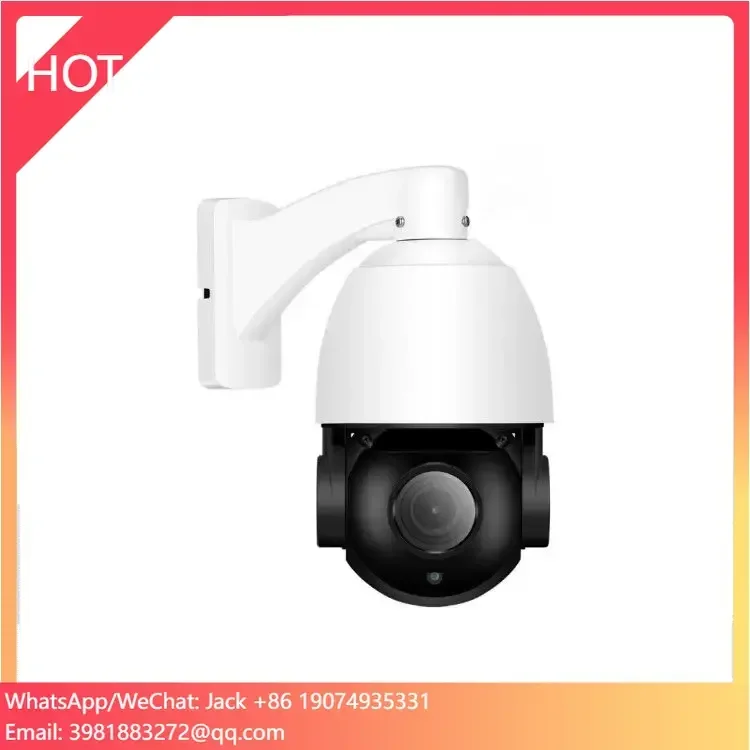 IP 8MP 20X Câmera Dome de Velocidade PTZ de Rastreamento Automático 4 Polegada Sensor IMX415 IP66 À Prova D 'Água POE Interno Microfone Interno