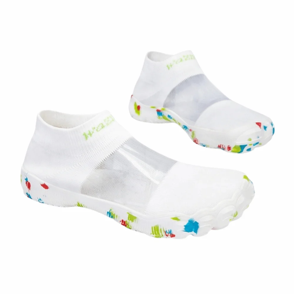 Gym Flats Anti-Slip Wading Shoes Lightweight Breathable Aqua Shoes Durable Water-Resistant Barefoot Shoes Beach