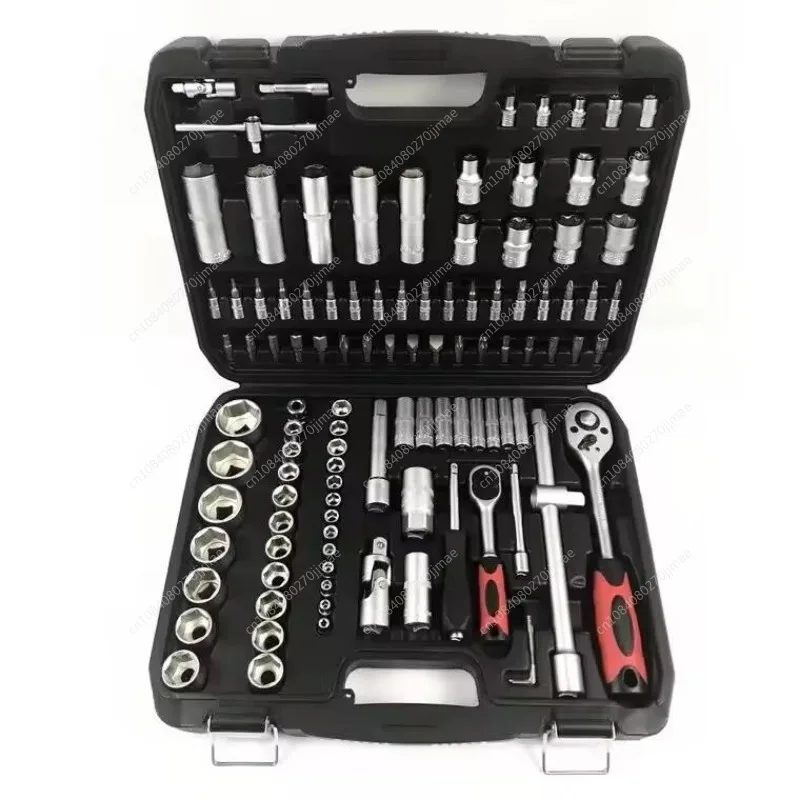 

Multifunction Car Repair Tool Kit 108 Pieces Manual Combination Tool for Workshop Mechanical Box Home Socket Wrench Screwdriver