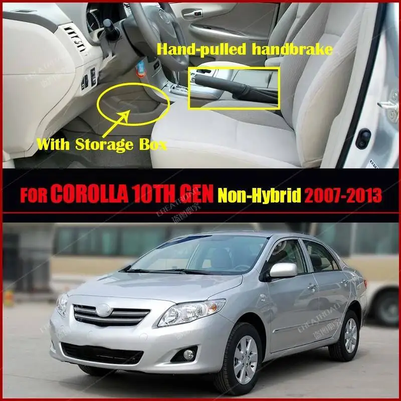 Car Floor Mats For Toyota Corolla 10th Gen. E140 E150 2006 2007 2008 2009 10 11 12 13 Custom Auto Foot Pads Interior Accessories