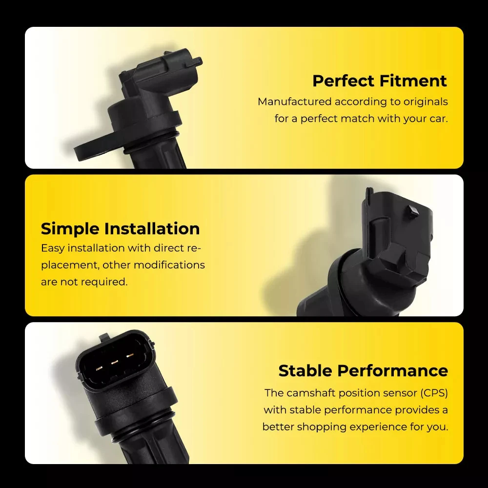 Sensore di posizione albero a camme motore nuovissimo e di alta qualità con materiale durevole per Mercedes-benz ML320 ML350 CLK320 235-1376