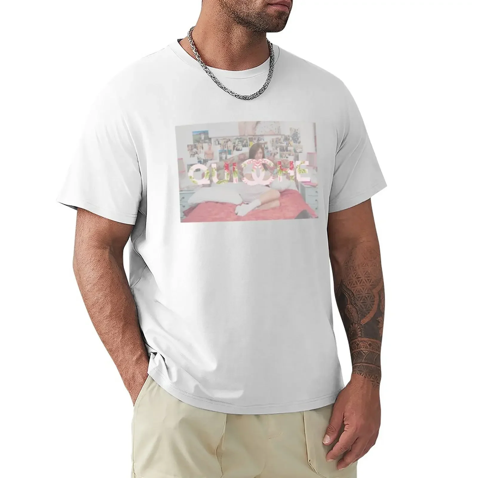 QUICHE T-Shirt cute clothes new edition slim fit t shirts for men