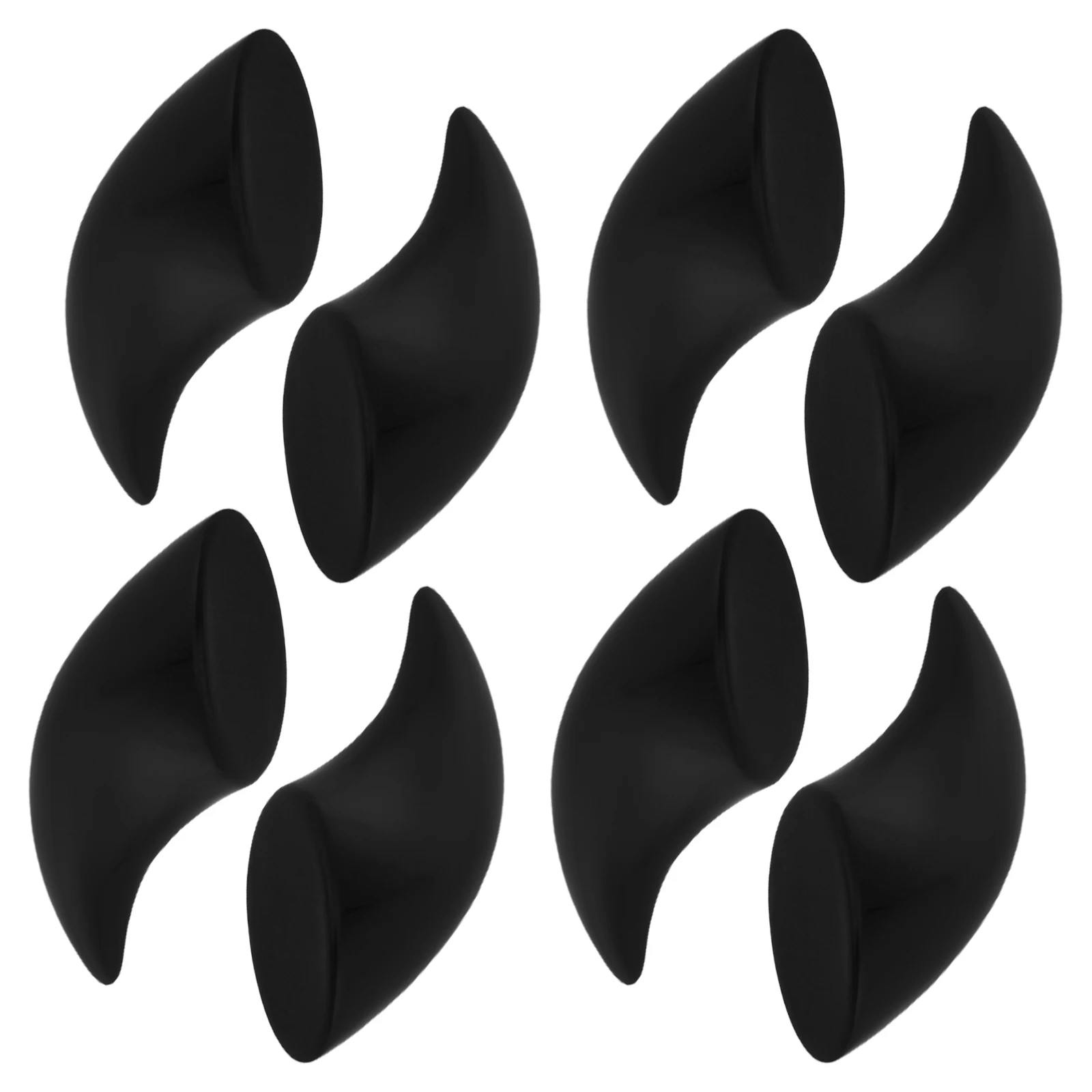 8 個のファースーツ足爪キット取り外し可能な爪チップ DIY コスチュームアクセサリーハロウィンコンベンションロールプレイファッションアート用