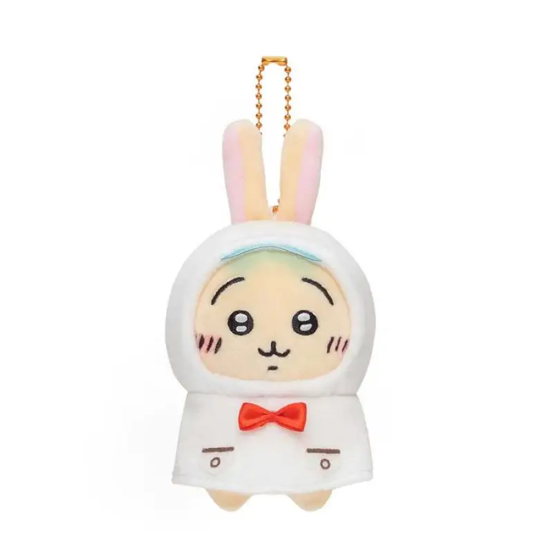 Hachiware Usagi Kawaii Anime Self-Deprecating Bear Chiikawa Raincoat Pendant Cute Cartoon Bag Pendant Gift Plush Toy