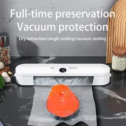 Vacuum machine Small vacuum sealing machine zero food packaging automatic sealing bag household plastic preservation