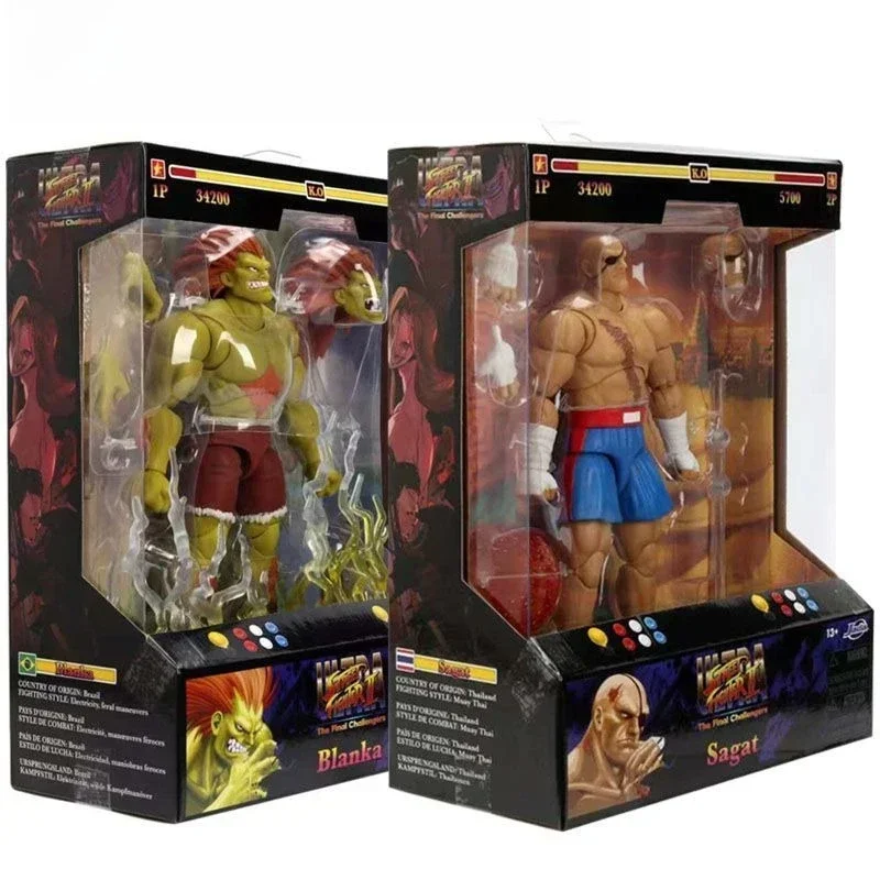 

1/12 Toys Blanka Sagat Vega Street Fighter Wave 4 Anime Action Figure Model Toys Collectibles Ornaments Doll Gifts In Stock