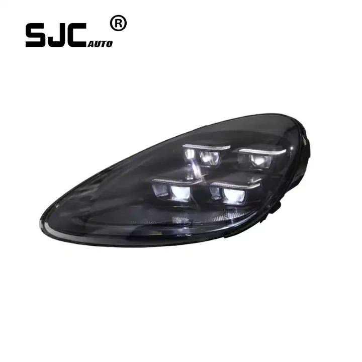 SJC Auto For Porsche 2011-2018 for Porsche Cayenne 958.1 958.2 headlight Upgrade new 2024 LED matrix headlight