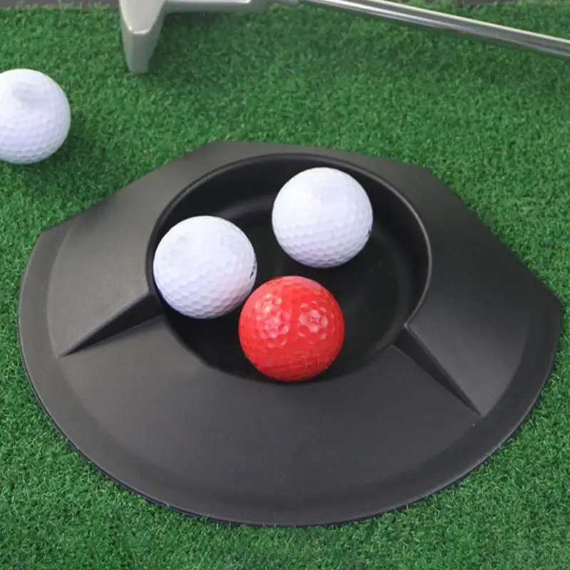 Golf Putting Cup Hole Practice Training Device Indoor Outdoor Golf Trainer Aids for Outdoor Exercise Sport Ornaments