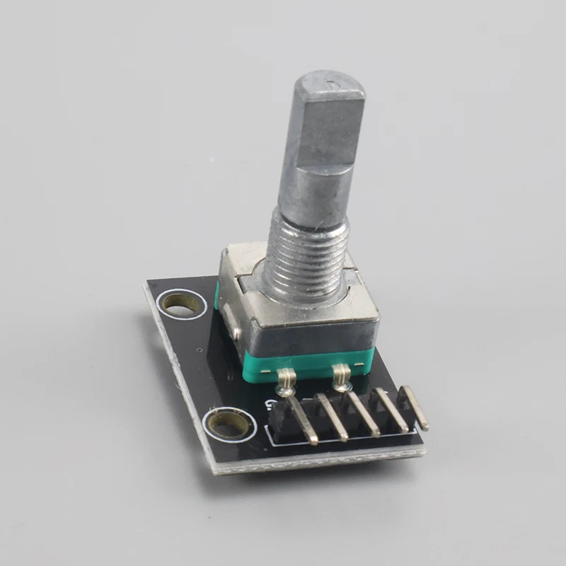 وحدة التشفير الدوارة KY-040 مع زر الضغط 360 درجة 20 نبض 5 فولت لمحرك التحكم في مستوى الصوت لقائمة Arduino Pos