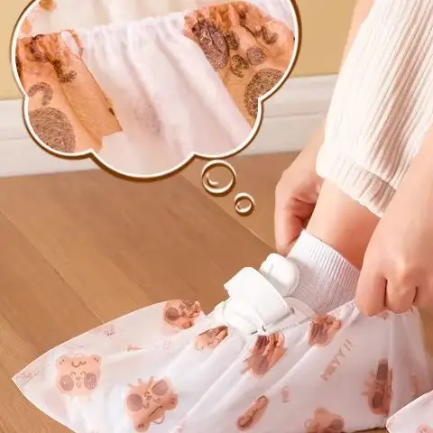 

50 шт. утолщенные одноразовые бахилы с героями мультфильмов, домашние нескользящие дышащие бахилы для ног с защитой от грязи для дома