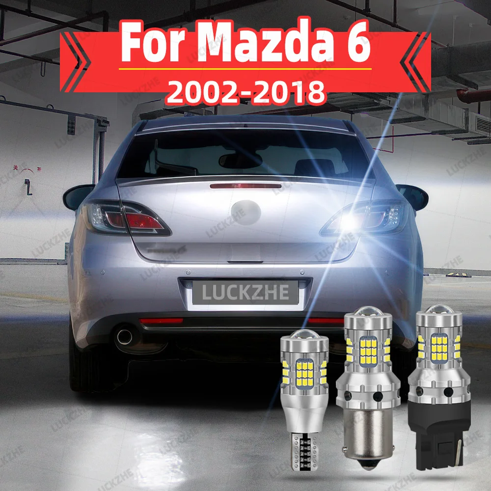 

For Mazda 6 GG GH GJ Atenza LED Reverse Lights Accessories 2002-2018 2017 2016 2015 2014 2013 2012 2011 2010 LED Reversing Light