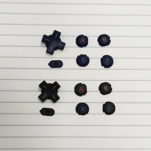 Imagen 2 del producto Pad Cross ABXY botones clave para Nintendo nuevo juego de teclado de consola 3DS LL/XL