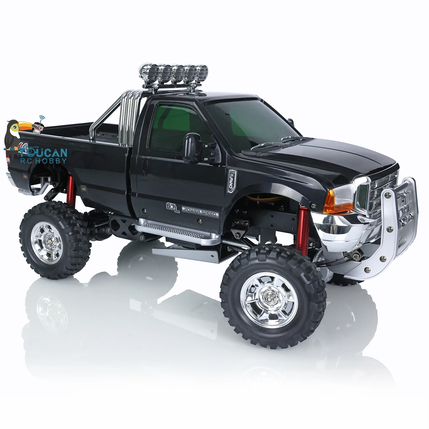 HG P410 1/10 Scale Pickup 4*4 Rally Racing Crawler Car With 2.4G Radio Motor ESC For DIY Raptor RC Truck TH16938