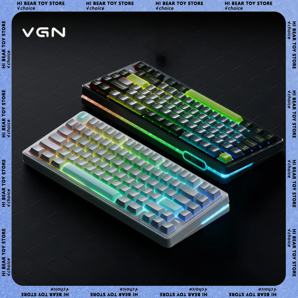 

VGN Neon Magnetic Switch Keyboard Tri Mode Wireless 8000Hz Mechanical Keyboard 0.005mmRT Gaming Keyboard Gamer PC Accessories