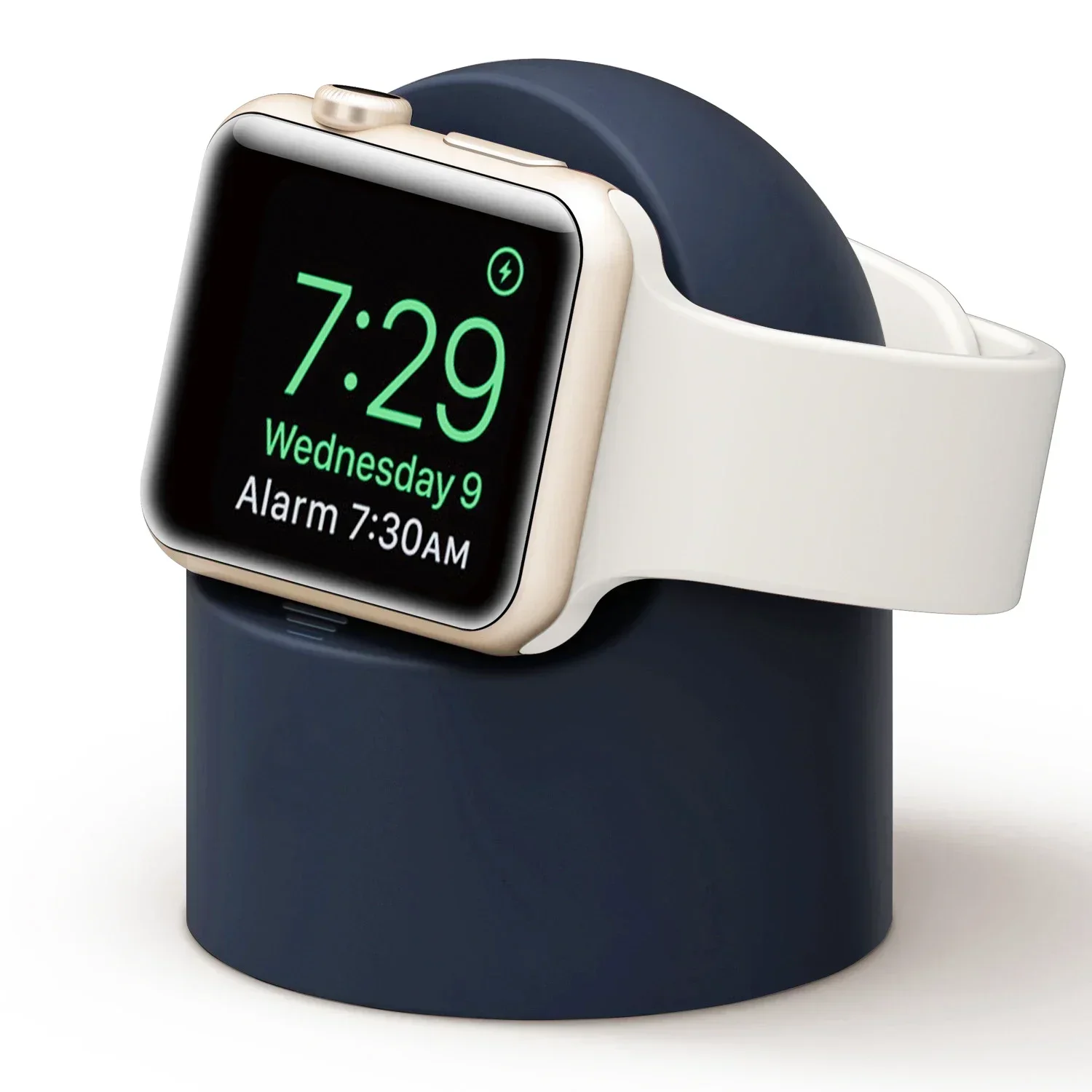 Für Apple Watch Serie 11 10 9 8 7 6 5 SE Ultra 3 2 1 Ladegerät Dock Station Silikon Halterung Iwatch Kabel Halter Ladegerät Stehen