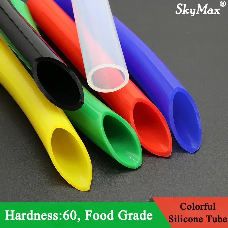 

1 Meter ID 10 12 14 16 18 20 25 mm Silicone Tube Flexible Rubber Hose Food Grade Soft Drink Pipe Water Connector