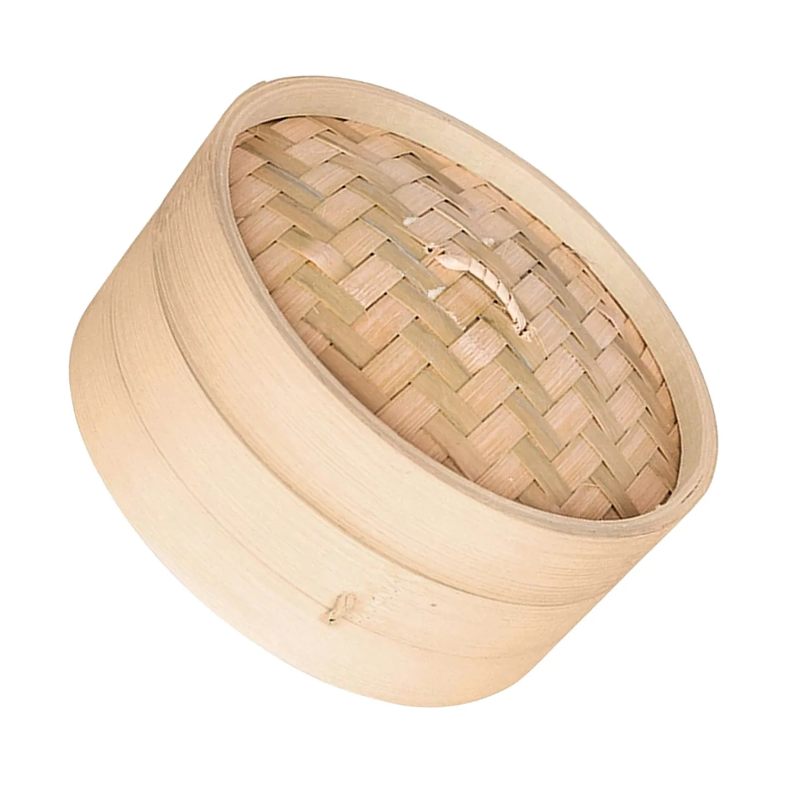 

1Set Bamboo Steamer Basket Premium Practical Heat Resistant Multifunction Kitchen Accessory for Buns Meat Vegetables