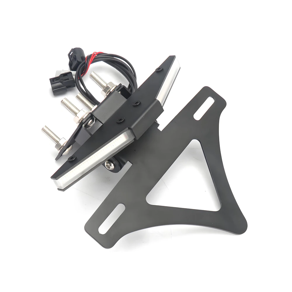 لكاواساكي Z900 2025 Z 900 دراجة نارية الذيل الخلفي مرتب LED الحاجز مزيل عدة لوحة ترخيص قوس ضوء بدوره إشارة #3