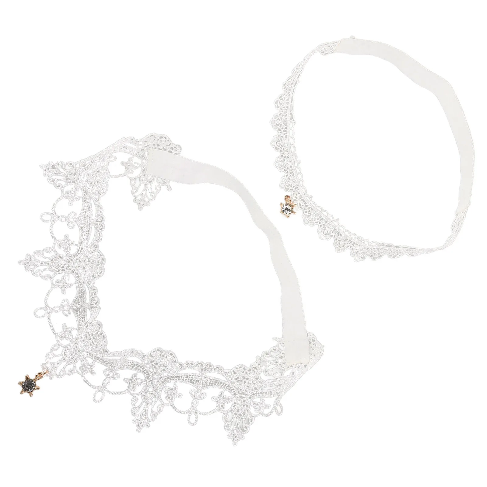 

2Pcs New Bridal Lace Rhinestone Garter Leg Bands Elegant Wedding Pendant for Bride Party Prom Accessories Lace Stockings