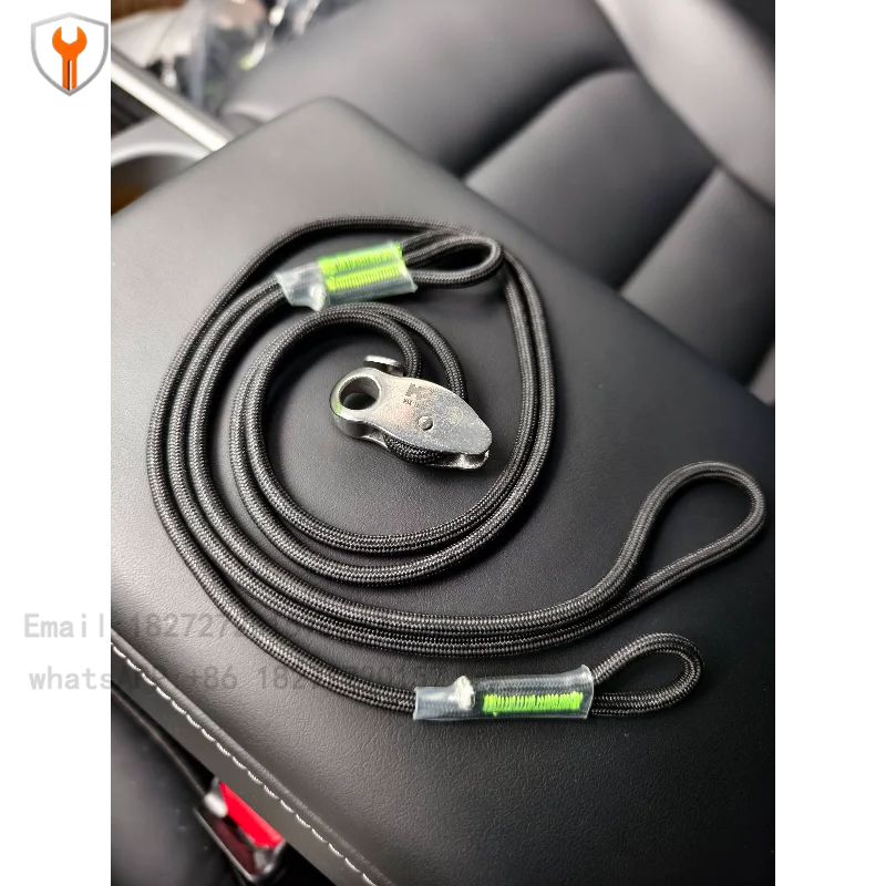 Adjustable missed rope Power tool descender Anti-drop rope Anti-drop rope Anti-drop hand for aerial work Hanging buckle